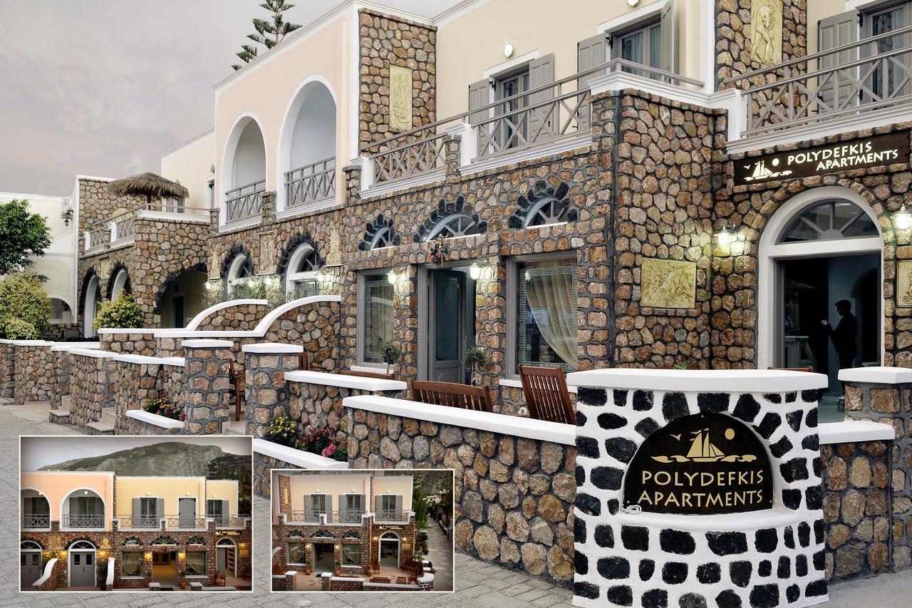 Polydefkis Hotel Kamári Exteriör bild
